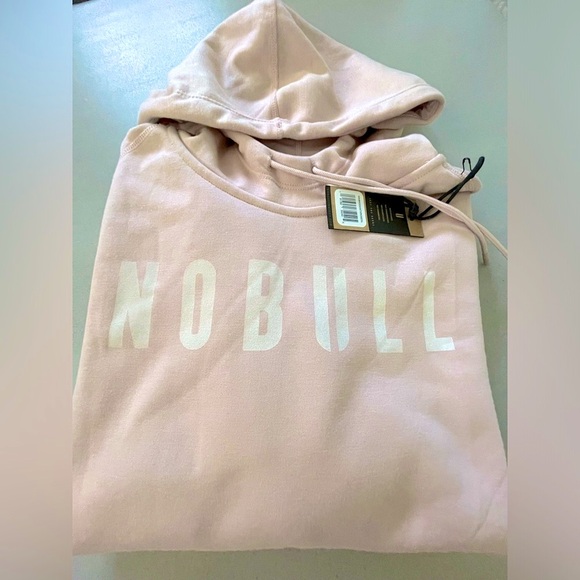 NWT Women’s NOBULL Hoodie XL Dusty Rose - Picture 3 of 9